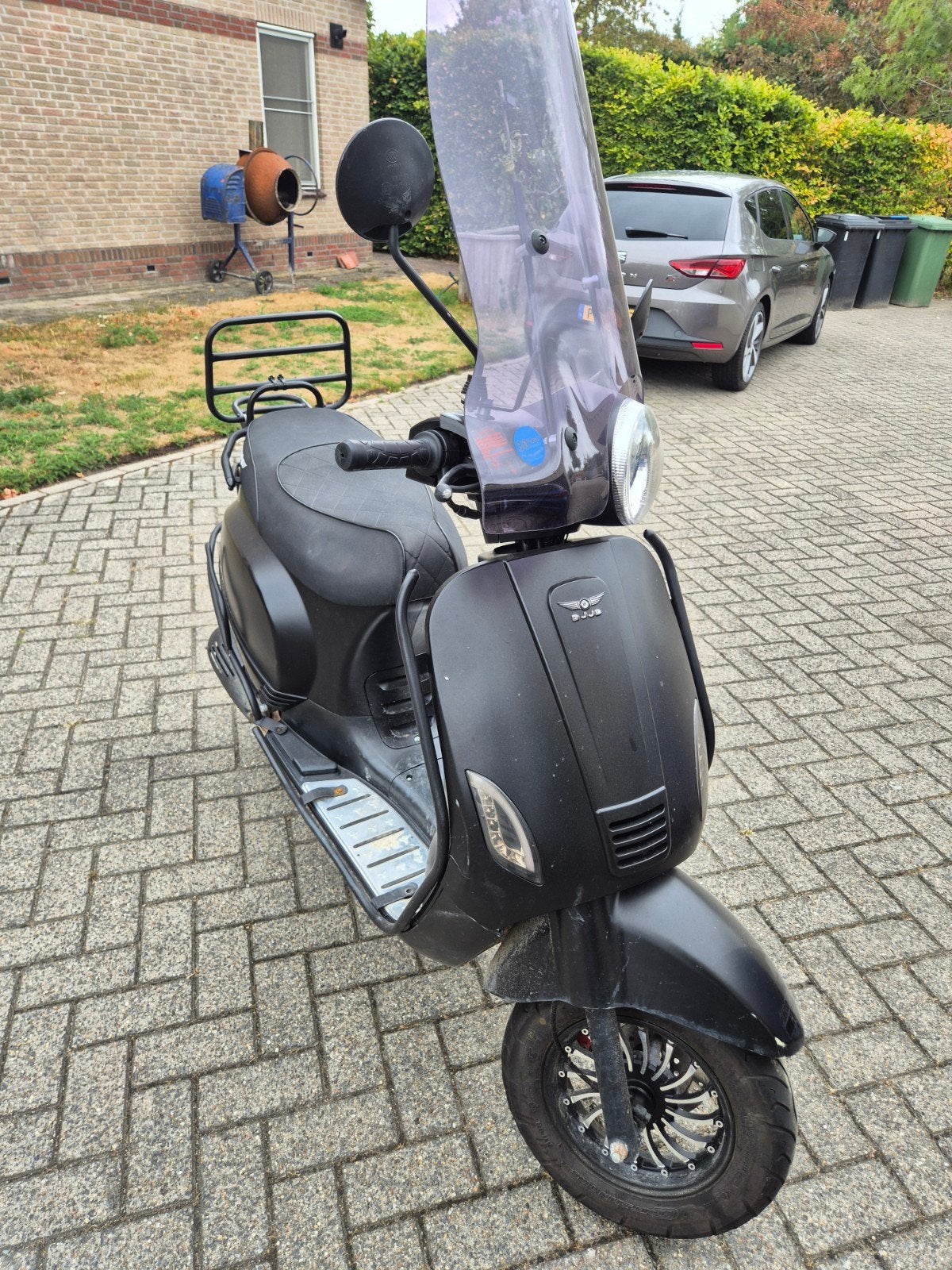djjd cashmere snorfiets, Fietsen en Brommers, Scooters | Vespa, Ophalen, Gebruikt, Overige modellen, 49 cc