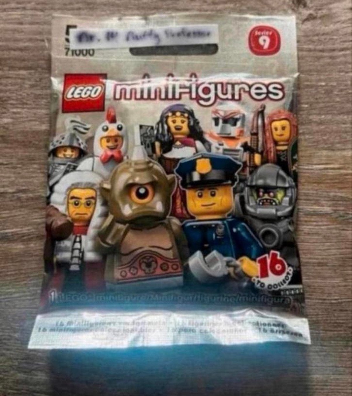 NIEUW Lego Minifigures Series 9 71000 Nutty Professor, Lego, Nieuw, Ophalen of Verzenden, Minifiguur