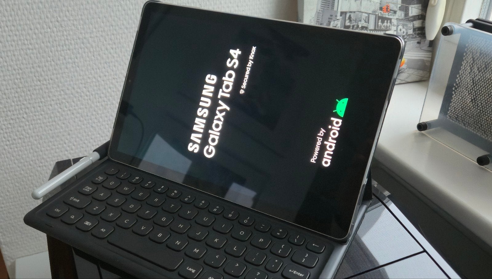Samsung Galaxy Tab S4 128GB met Keyboard Cover en S Pen, 10 inch, Usb-aansluiting, Ophalen of Verzenden, Zo goed als nieuw