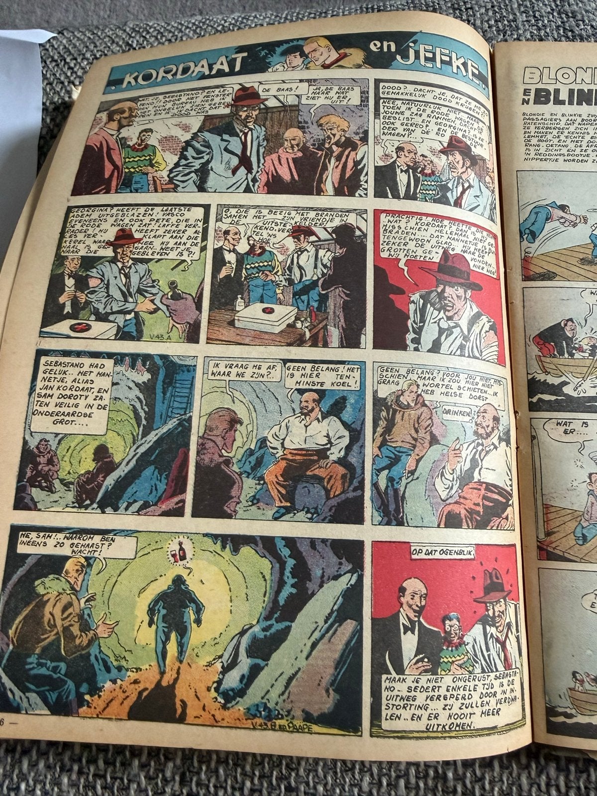 Robbedoes 24e Album - Vintage Stripboek, Eén stripboek, Ophalen of Verzenden, Gelezen