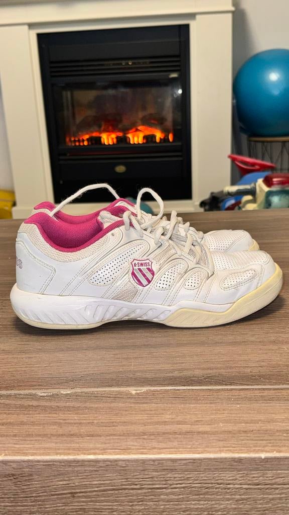K-Swiss Dames Tennis Schoenen - Maat 41, Ophalen of Verzenden, Gebruikt, Schoenen, K-Swiss