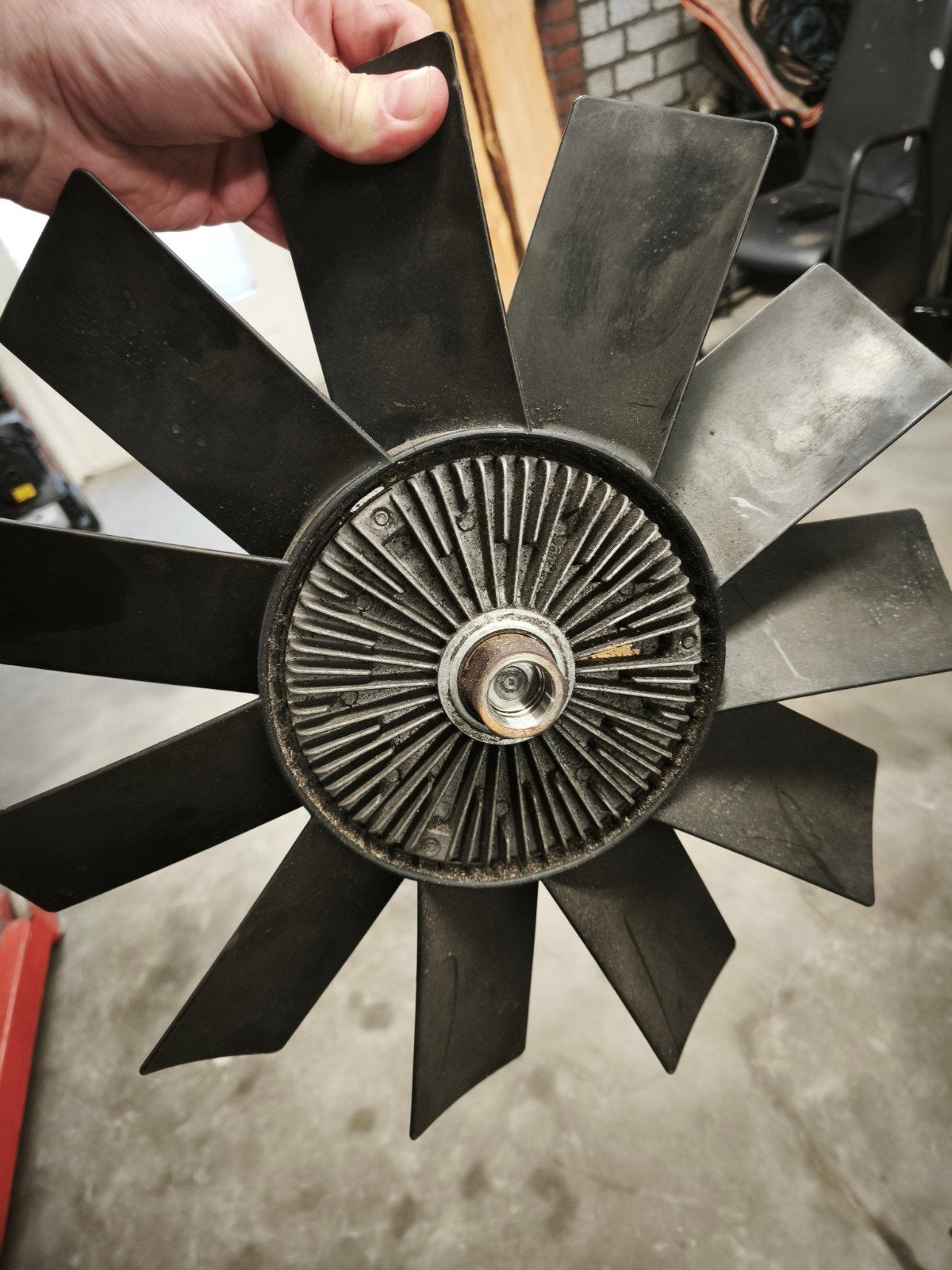 BMW E46 Koelvin met visco koppeling fan ventilator koeler, Auto-onderdelen, Ophalen, B, W, BMW