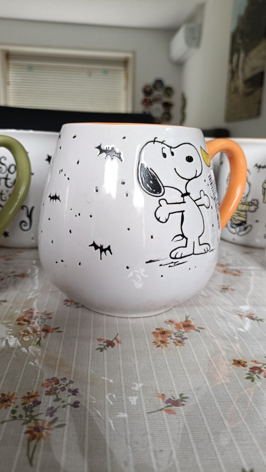 Snoopy Peanuts Mok XL Halloween Herfst, Huis en Inrichting, Keuken | Servies, Nieuw, Mok, Overige stijlen, Ophalen of Verzenden