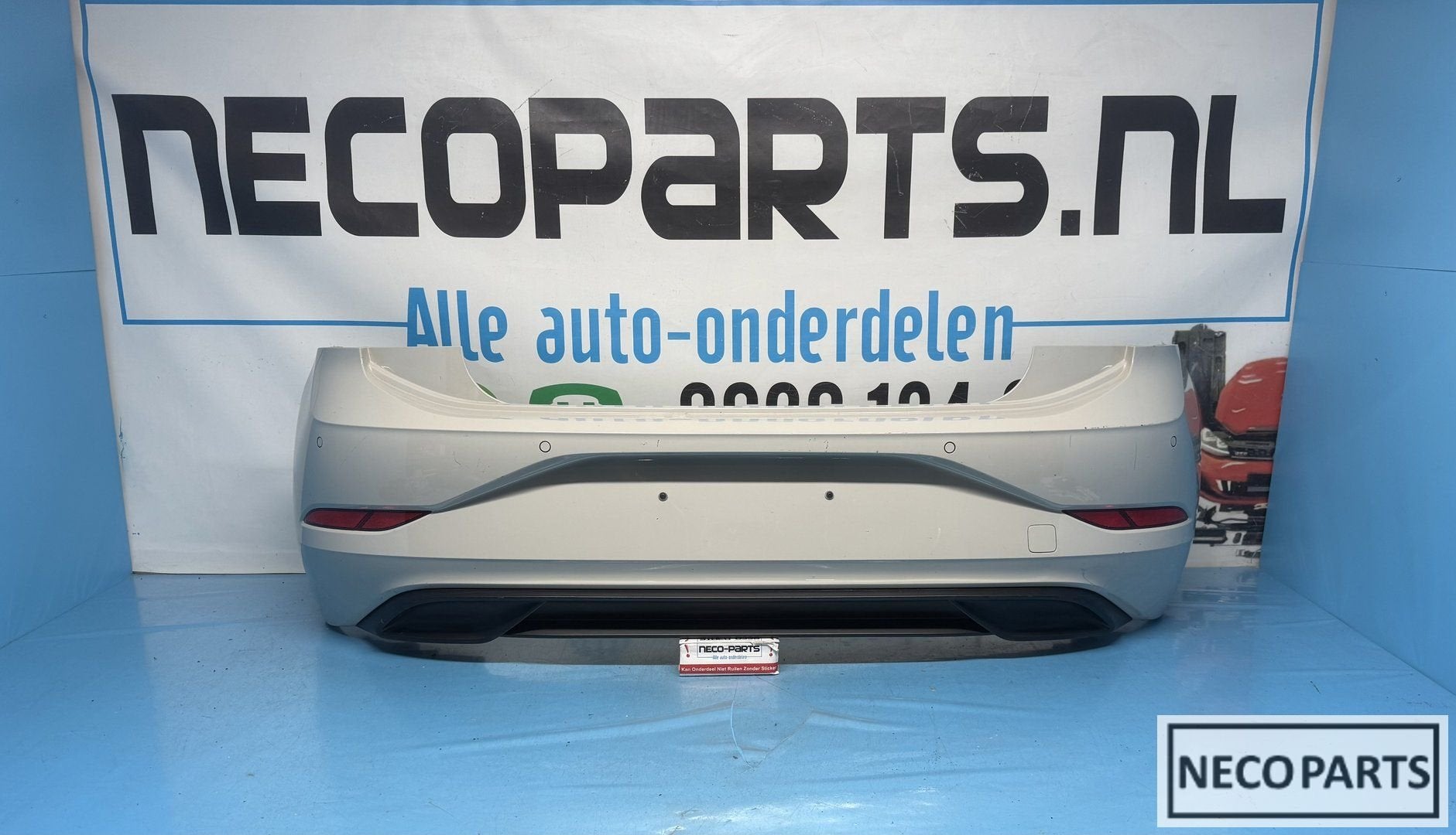 ACHTERBUMPER VW POLO 2G 2G1 FACELIFT COMPLEET ORIGINEEL, Gebruikt, -, Volkswagen, -