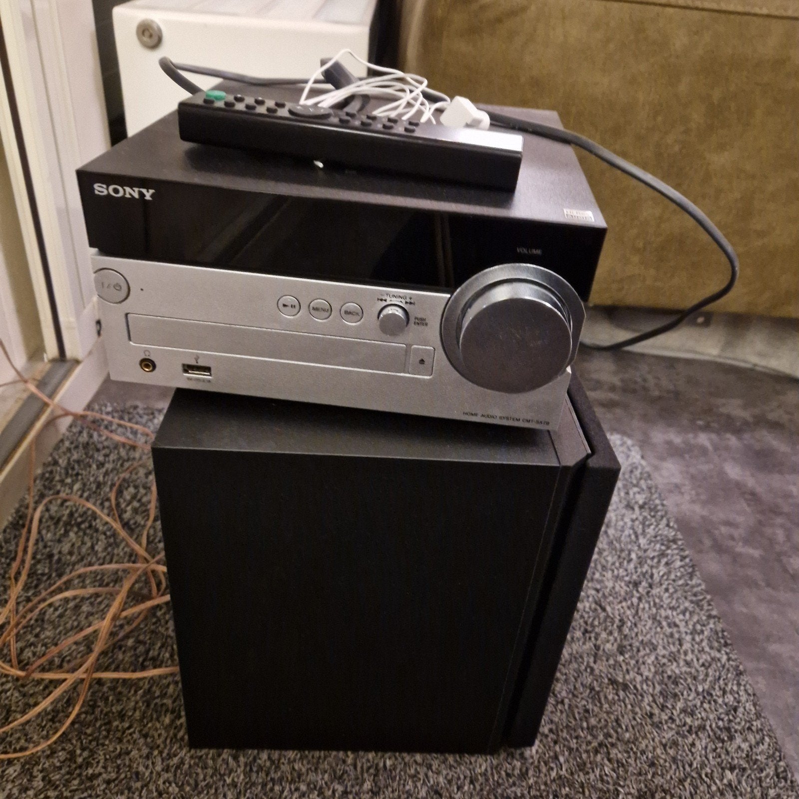 Sony CMT SBT 100 Hifi Systeem met Speakers en Afstandsbedien ...