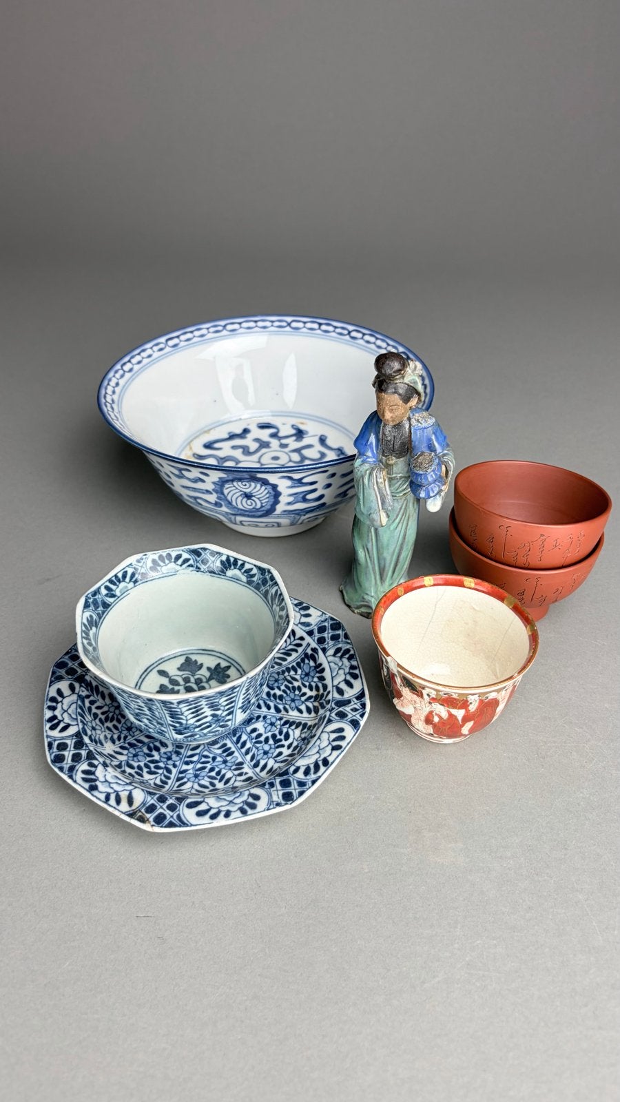 Set Chinees/Aziatisch porselein en aardewerk, Verzenden