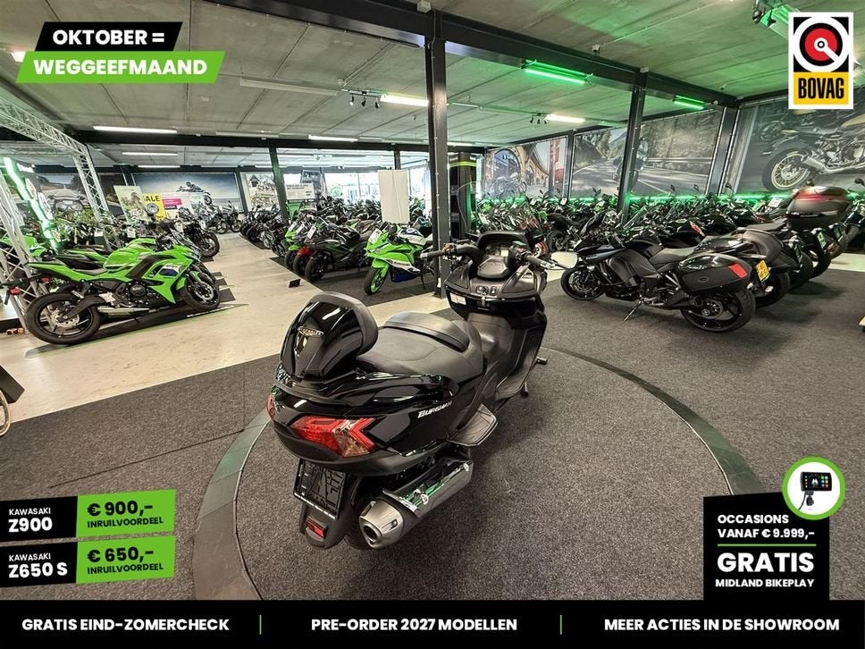 Suzuki Burgman 650 Executive (bj 2013) 19,348 km, Motoren, Motorrijbewijs A, Bedrijf, Meer dan 35 kW, Onbekend