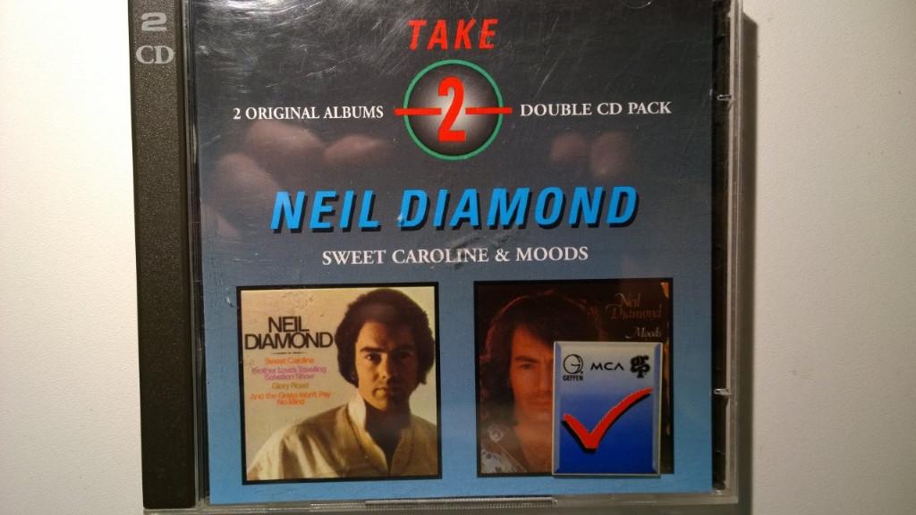 Neil Diamond - Sweet Caroline & Moods, Ophalen of Verzenden, 1970 - 1979, Zo goed als nieuw