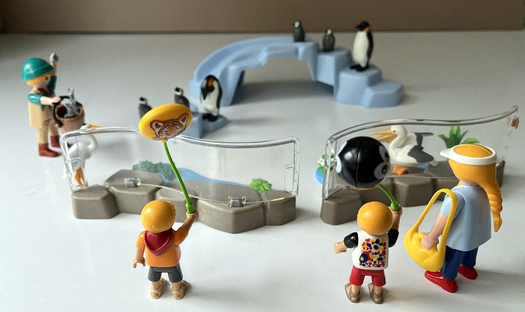 Playmobil Pinquins, Ophalen, Zo goed als nieuw, Figuren