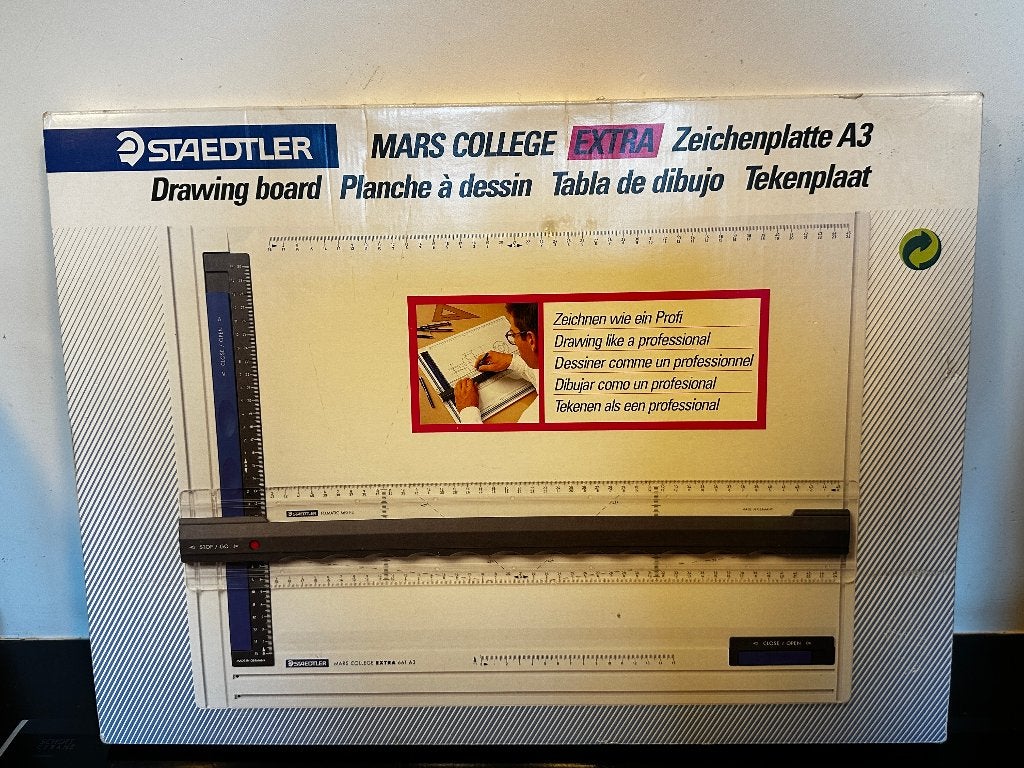 Staedtler Mars College Extra Tekenplaat A3 - In Doos, Ophalen, Zo goed als nieuw, Overige typen