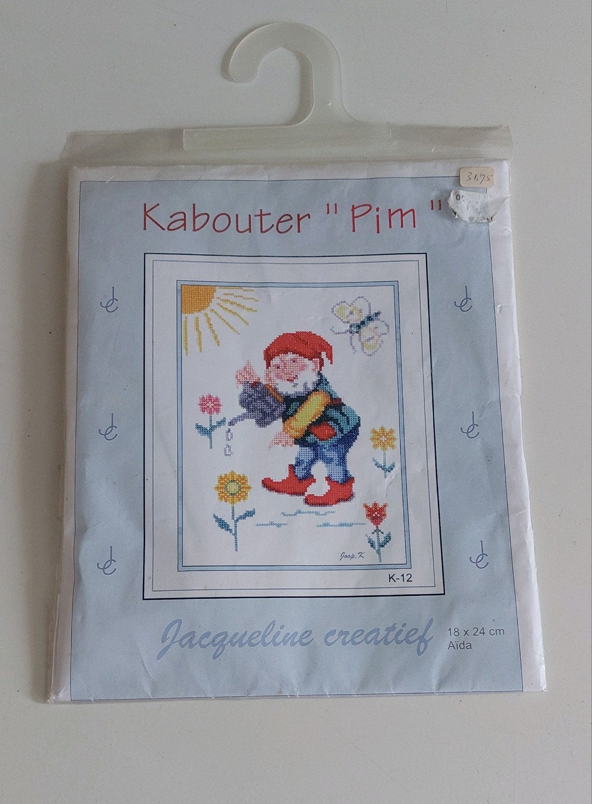 kabouter pim borduren nieuw, Ophalen of Verzenden, Nieuw, Borduurpakket