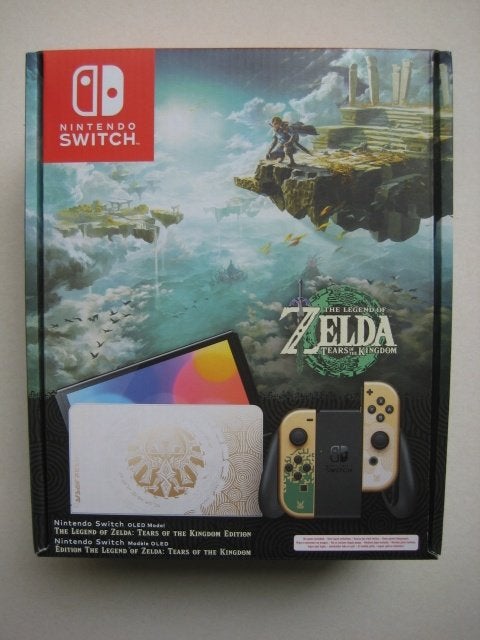 Legend of Zelda Tears Kingdom Nintendo Switch Oled Console, Spelcomputers en Games, Spelcomputers | Nintendo Switch, Ophalen of Verzenden