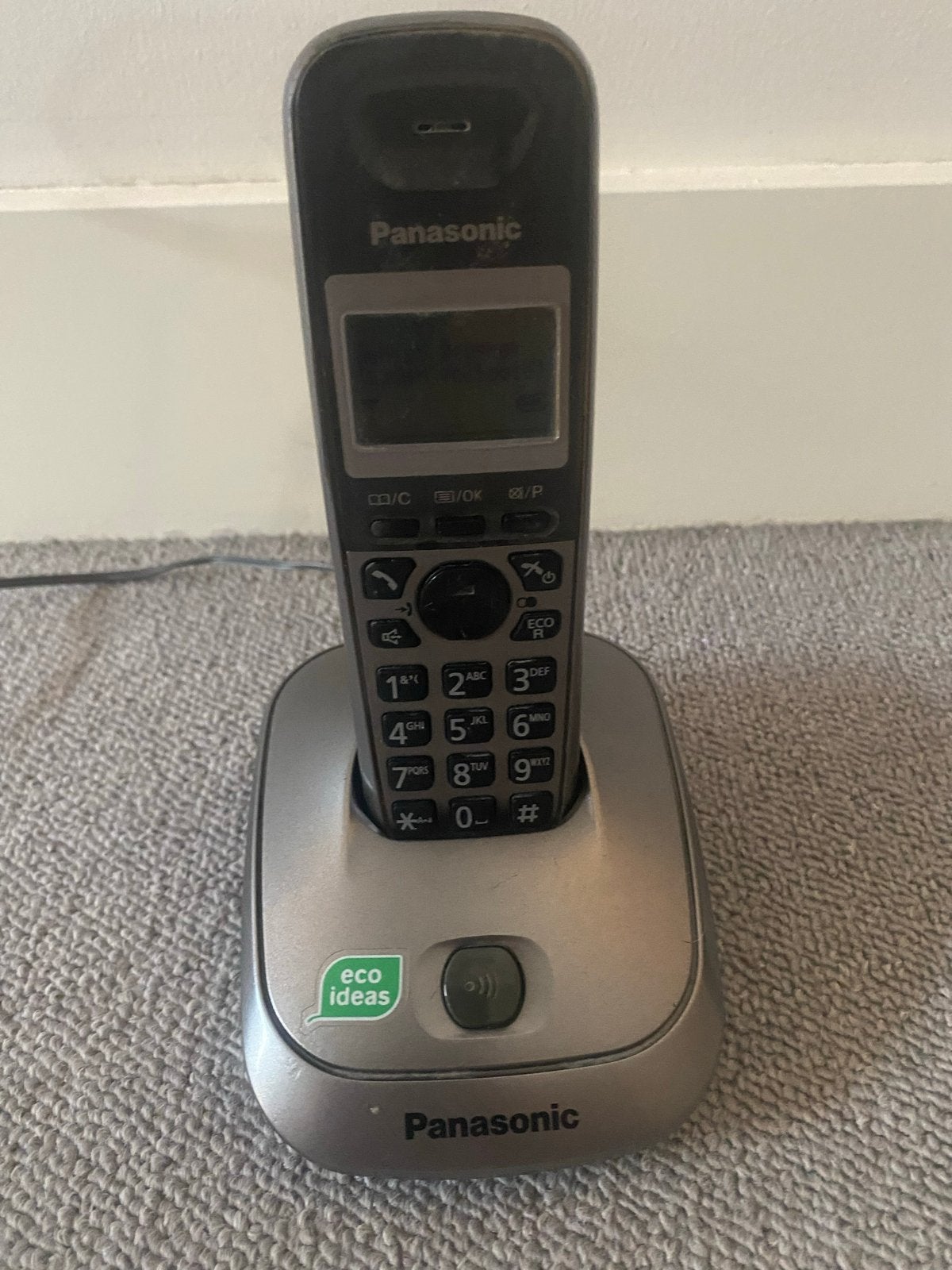 Panasonic draadloze DECT telefoon KX-TG2511NL met lader, Ophalen, Gebruikt, 1 handset, Stralingsarm