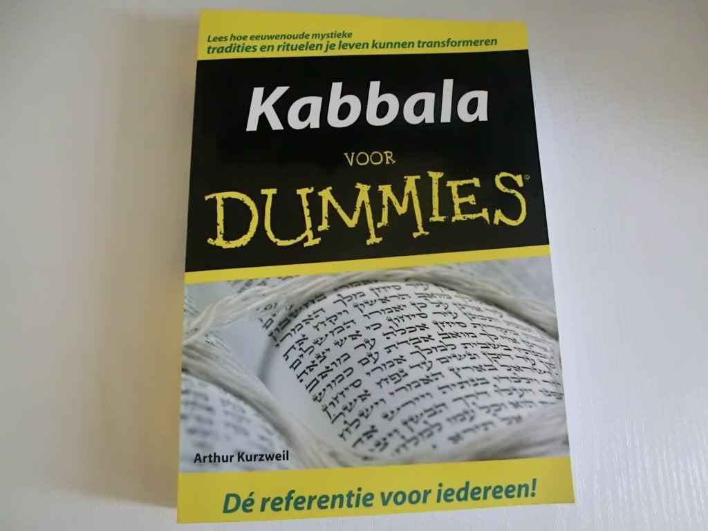 Kabbala voor Dummies, Jodendom, Arthur Kurzweil, Ophalen of Verzenden, Zo goed als nieuw