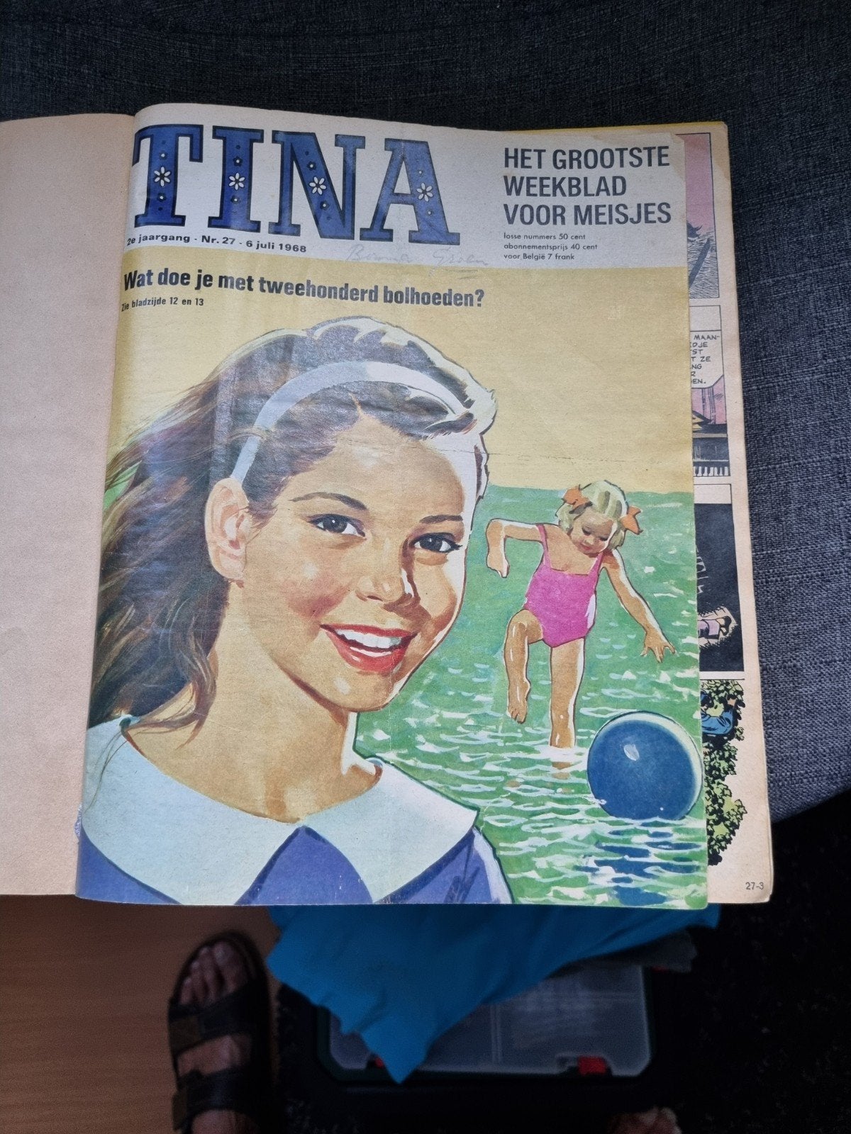 Oude verzameling Tina albums ( zie omschrijving )4, Boeken, Meerdere stripboeken, Ophalen, Gelezen