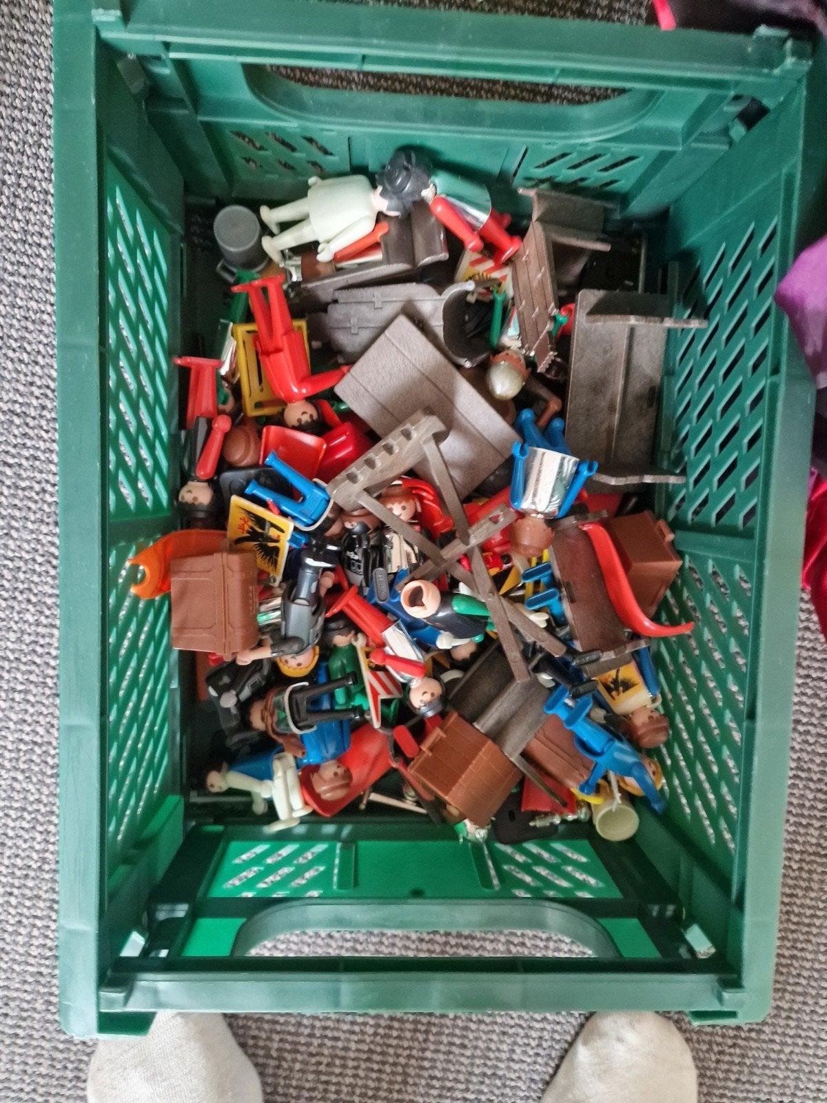 Playmobil ridders en indianen met veel accessoires, Ophalen, Gebruikt, Losse onderdelen, Historisch