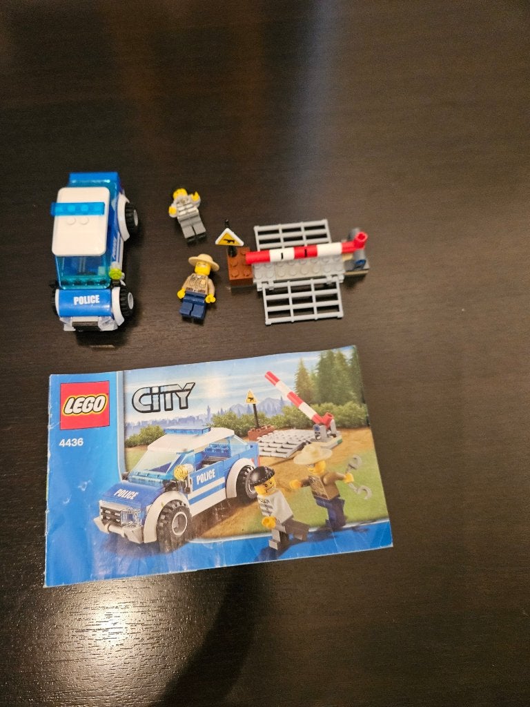 LEGO 4436 – Politiewagen, Lego, Ophalen of Verzenden, Compleet, Complete set