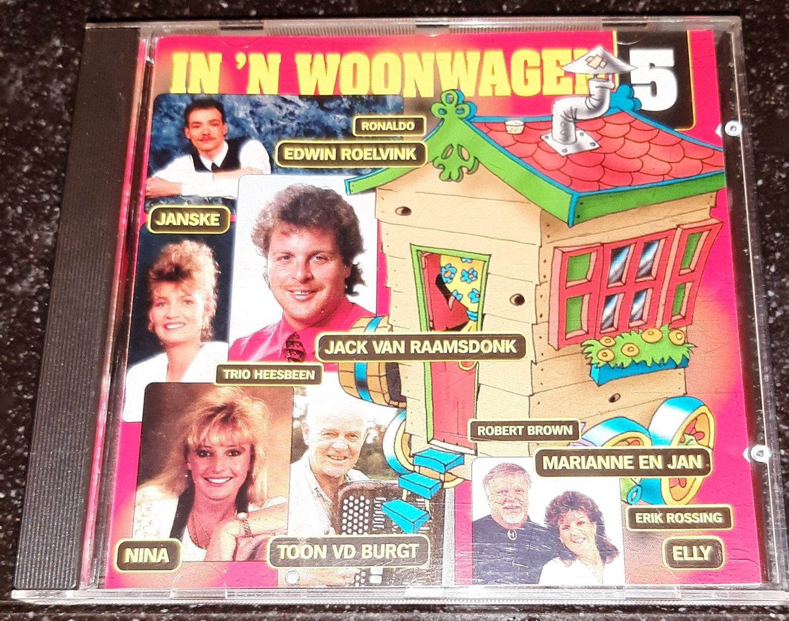 In 'n woonwagen 5, Ophalen of Verzenden, Zo goed als nieuw, Levenslied of Smartlap, Album