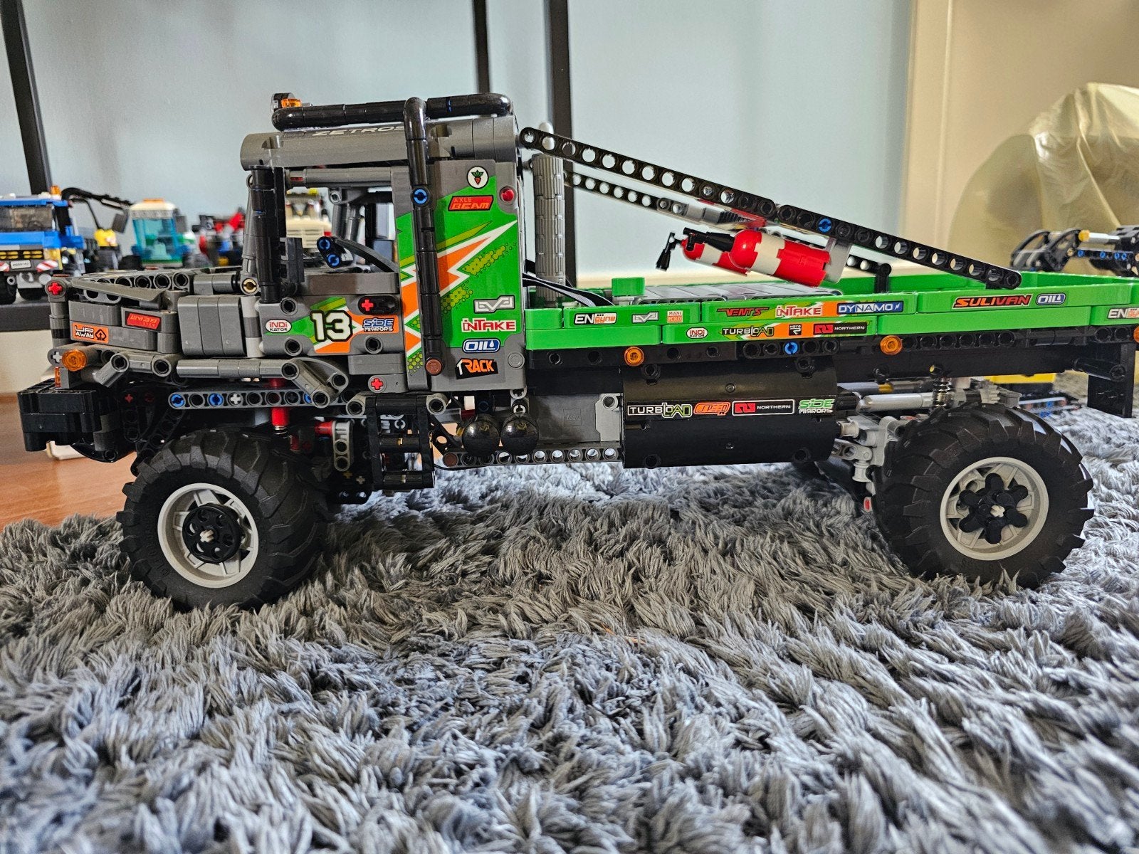 Lego Technic Mercedes-Benz Zetros, Ophalen of Verzenden, Zo goed als nieuw, Overige merken