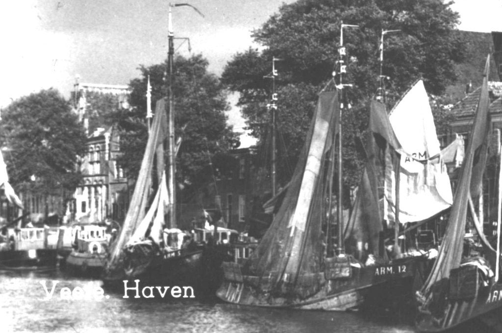 700365	Veere	Haven	ZL	Onbeschreven, Ophalen of Verzenden, 1960 tot 1980, Ongelopen, Zeeland