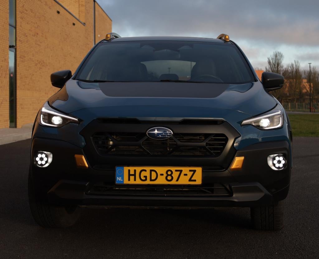 Subaru Crosstrek Wilderness 2024 - 1e eigenaar, 4 cilinders, Blauw, Leder en Stof, 14 km/l