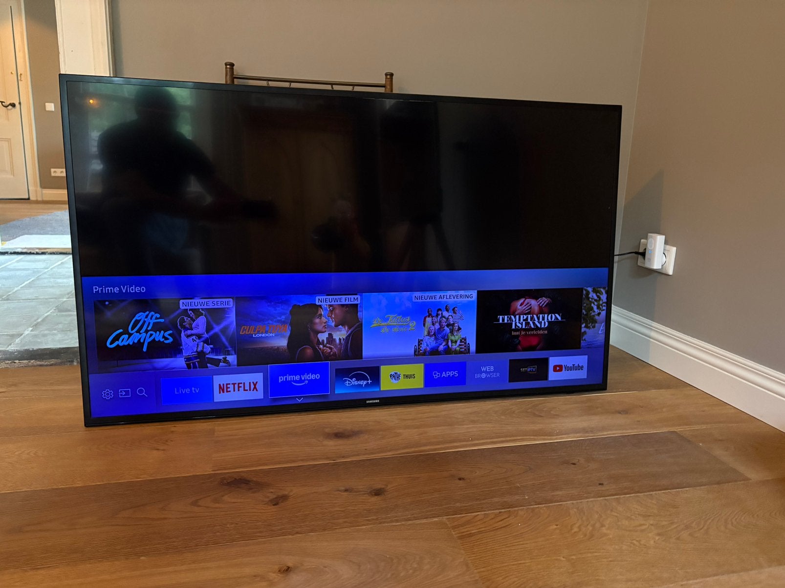 Samsung tv 55” LED Smart tV, Audio, Tv en Foto, Televisies, Ophalen, 50 Hz, Samsung, 100 cm of meer
