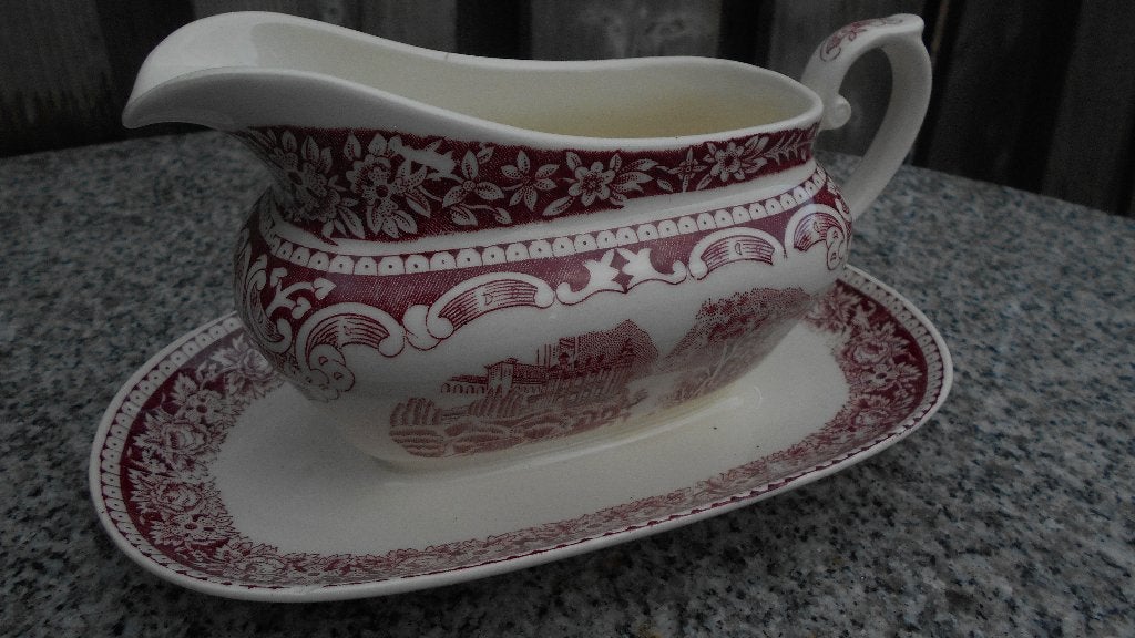 Petrus Regout Cambridge Old england sauskom sjukom, Antiek en Kunst, Antiek | Servies los, Ophalen of Verzenden