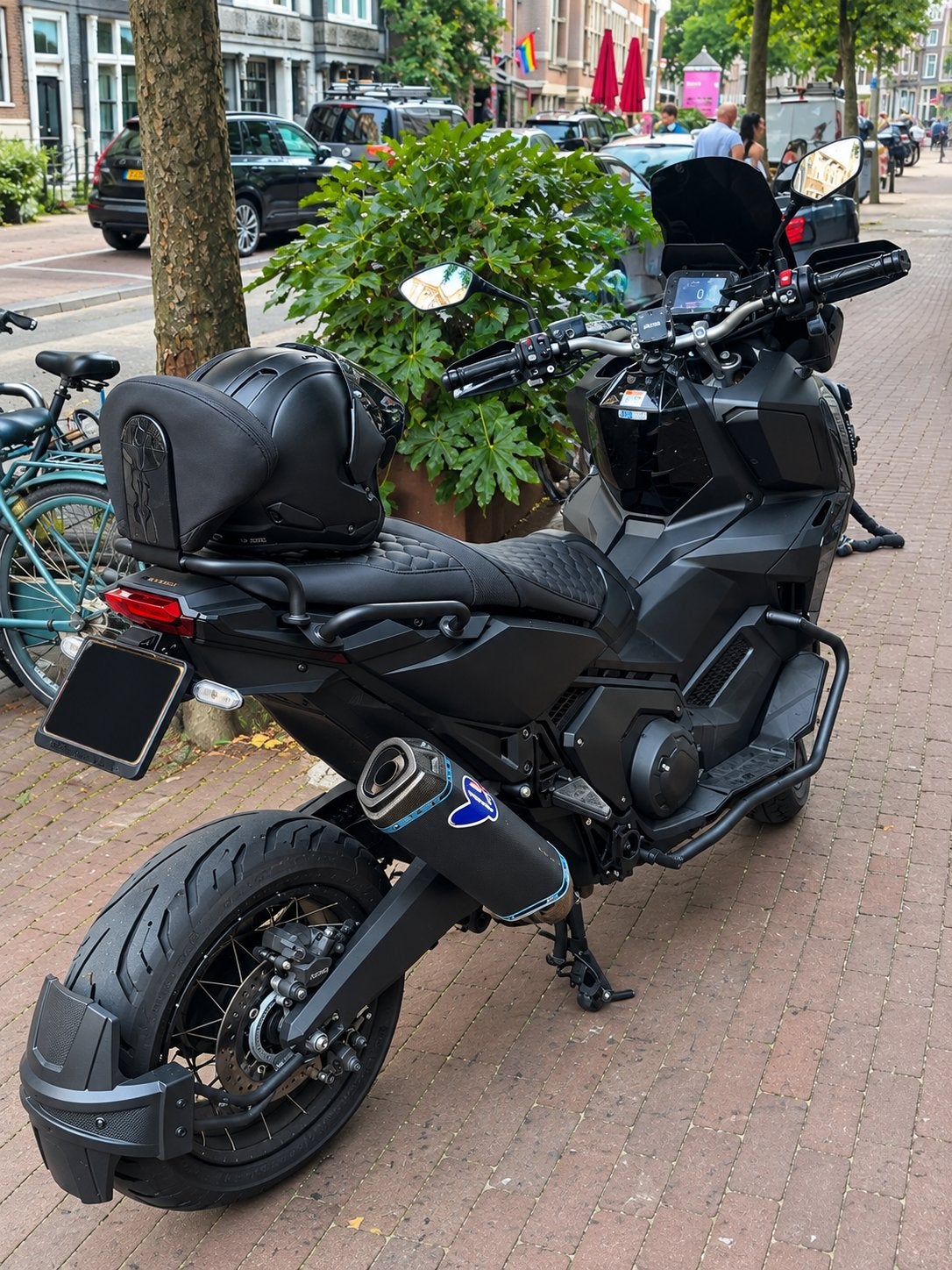 Honda X ADV 750 Full Option Mat Zwart 2024, Motoren, Scooter, Sportuitlaat, Gebruikt, Particulier