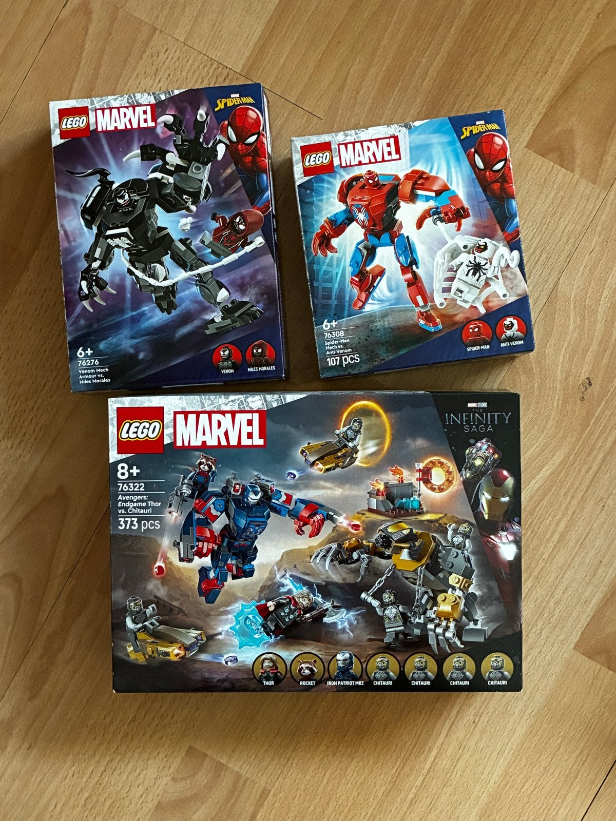 LEGO Marvel Super Heroes Sets: Venom, Spider-Man & Avengers, Ophalen, Marvel, Lego, Nieuw