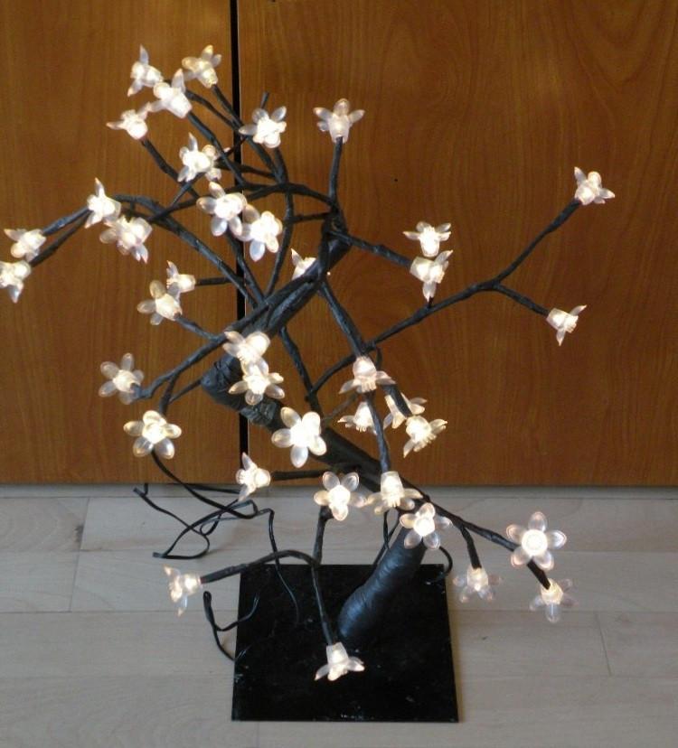 Bloesemboom, 45 cm., warm wit licht., Tuin en Terras, Buitenverlichting, Overige materialen, Minder dan 50 watt, Ophalen of Verzenden