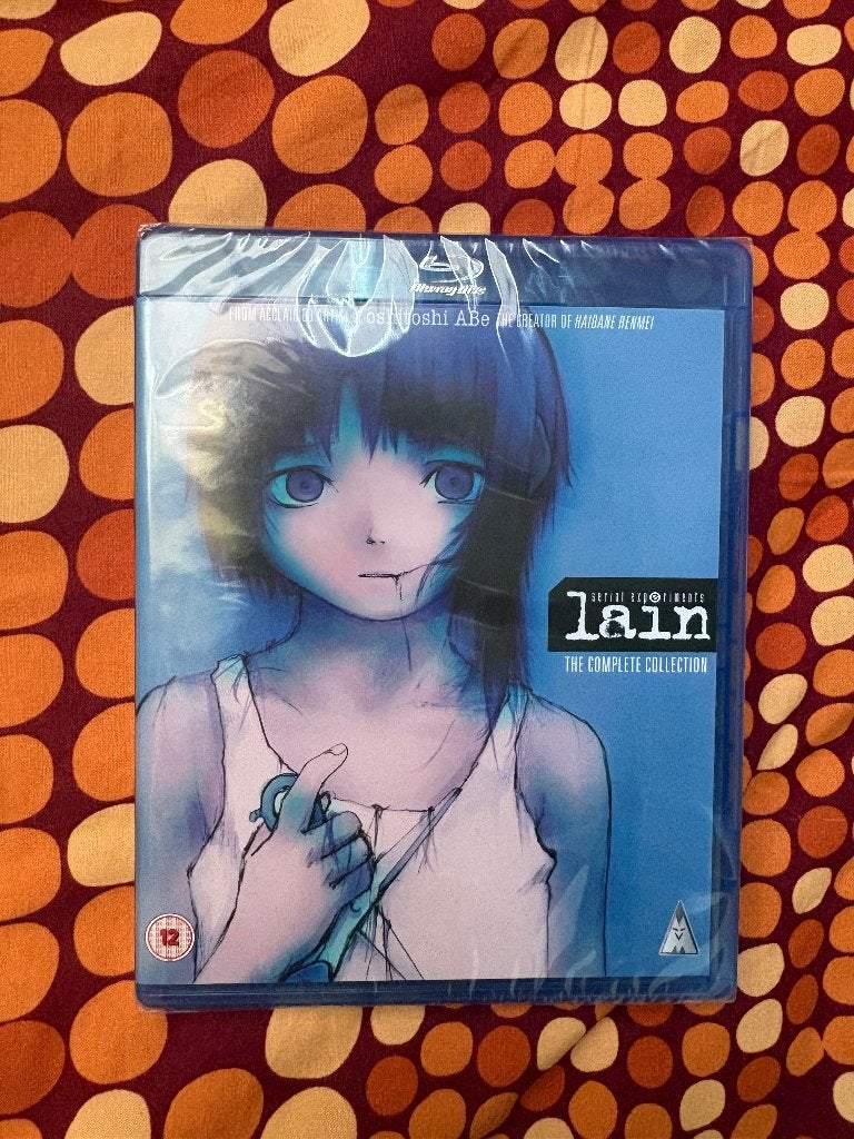 Serial Experiments Lain Blu-ray Nieuw / Regio B, Ophalen of Verzenden, Nieuw in verpakking, Engels, Engels