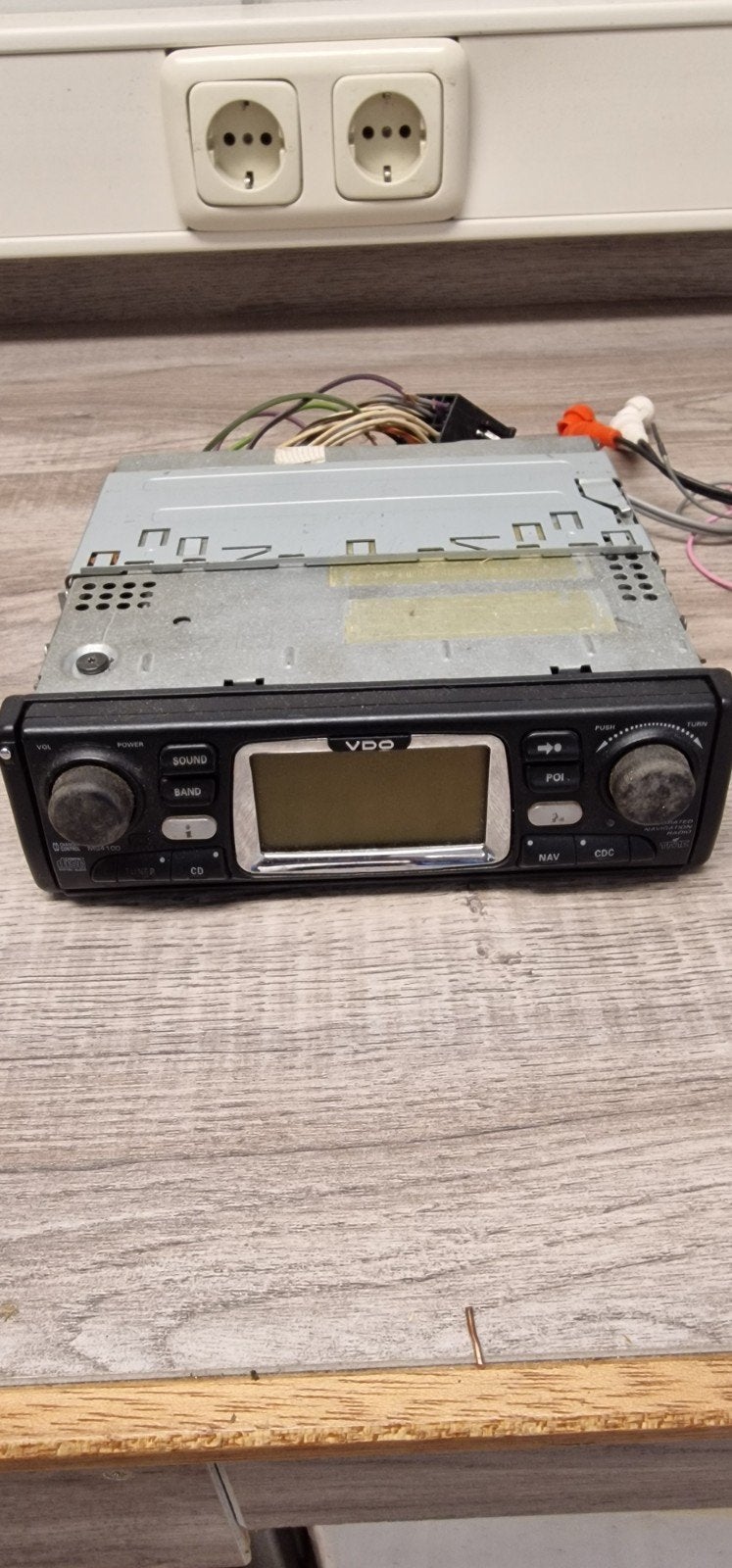 VDO MS 4100 Autoradio met CD, Ophalen of Verzenden, Gebruikt