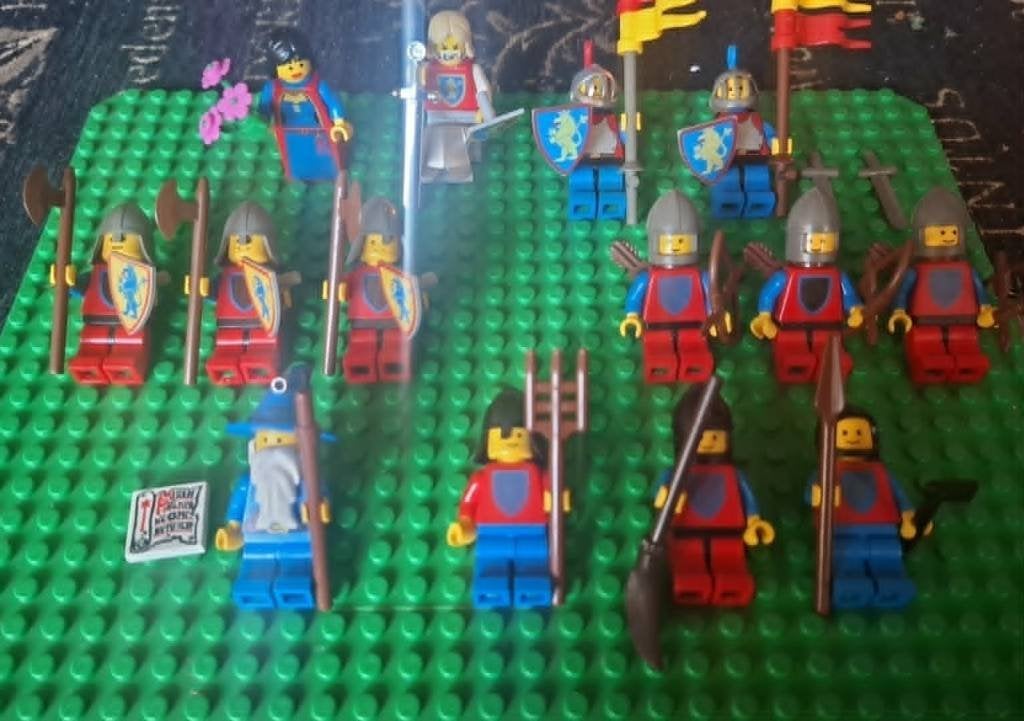 lion knighs battle pack, Compleet, Gebruikt, Lego, Ophalen of Verzenden