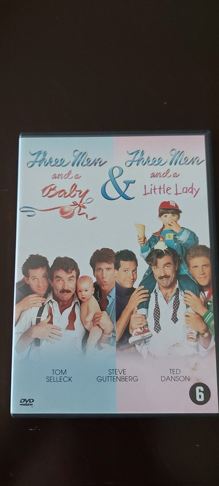 three man and a baby (tom selleck van magnum p.i, Alle leeftijden, Ophalen of Verzenden, Zo goed als nieuw