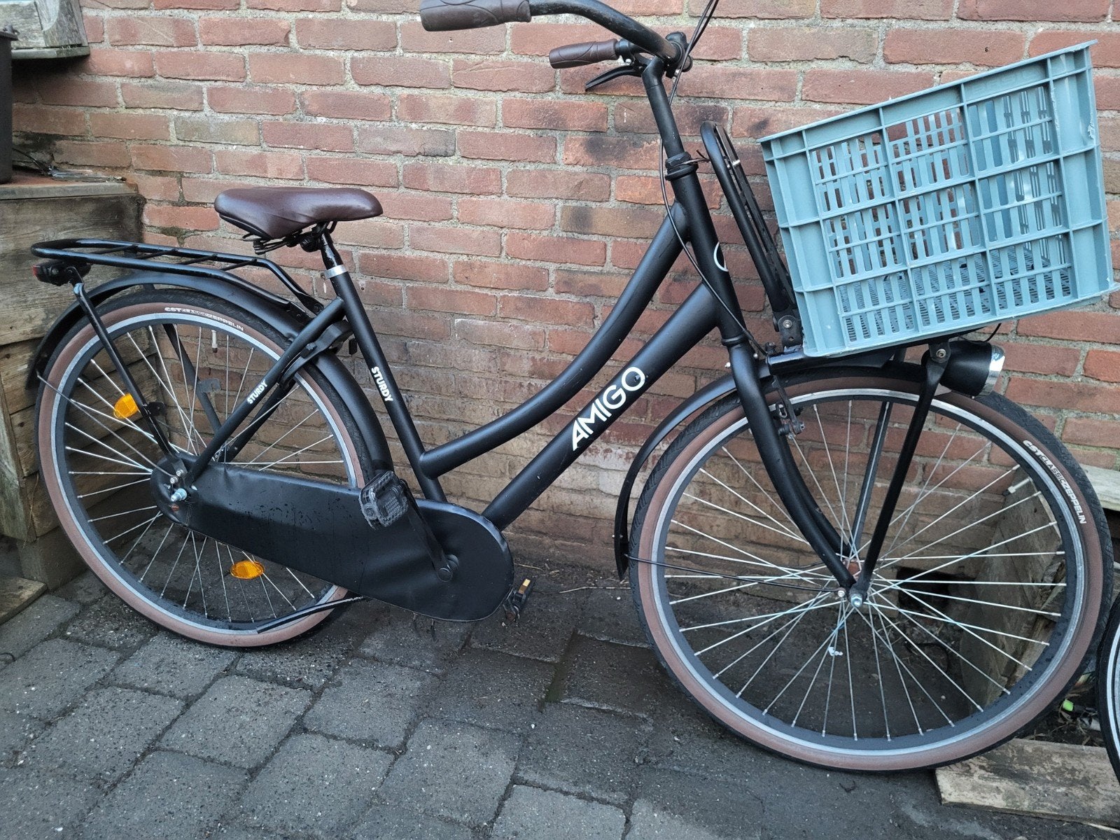 Mooie 28inch Amigo Sturdy transportfiets nw licht etc 53cm, Terugtraprem, Ophalen, Overige merken, 53 tot 56 cm