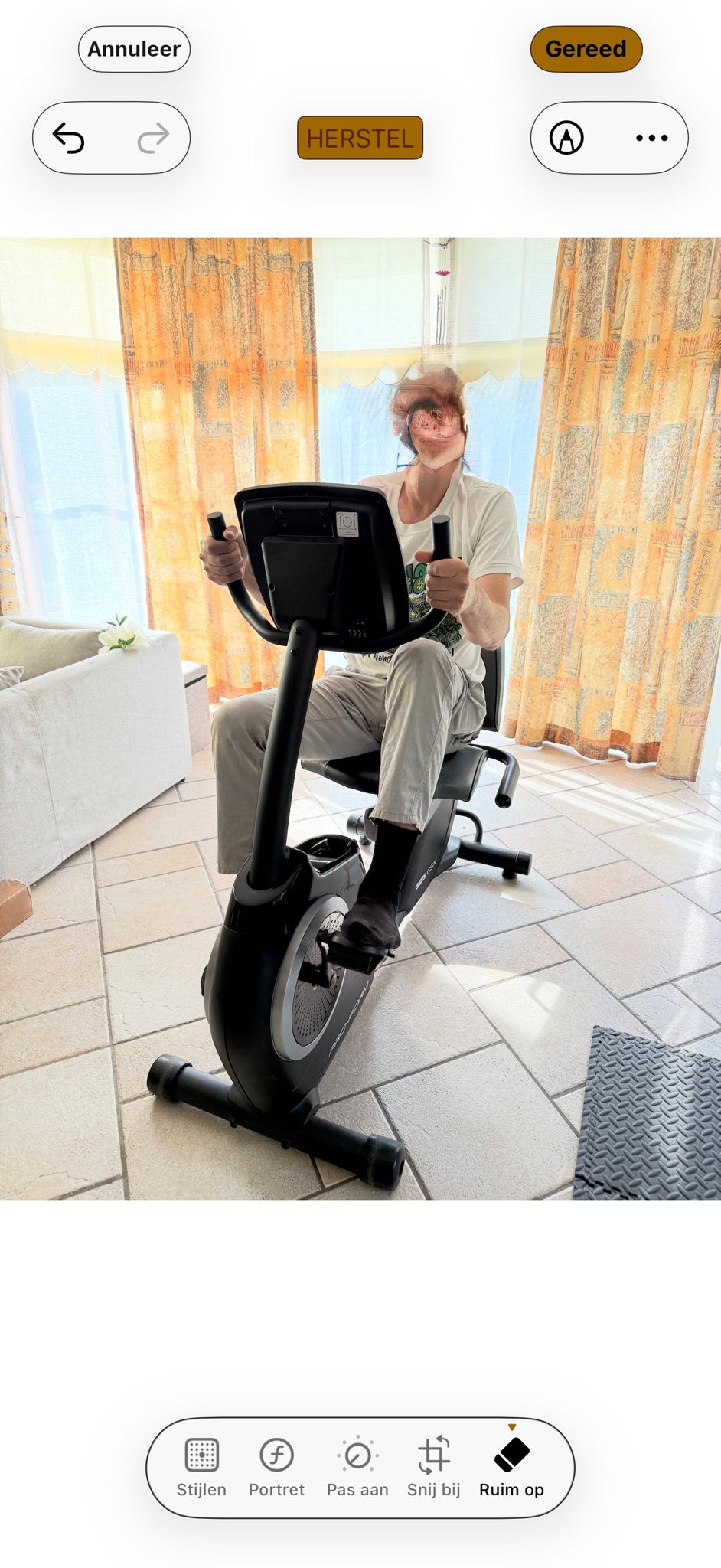 Pro-Form 325 CSX hometrainer/ ligfiets - Zo goed als nieuw, Sport en Fitness, Ophalen, Zo goed als nieuw, Metaal, Benen