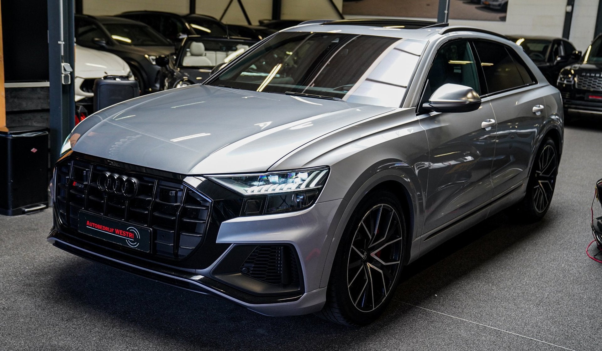Audi SQ8 4.0 TDI SQ8 Quattro | Panorama | Trekhaak | Bang&Ol, Auto's, Audi, 435 pk, Gebruikt, Leder, Bedrijf