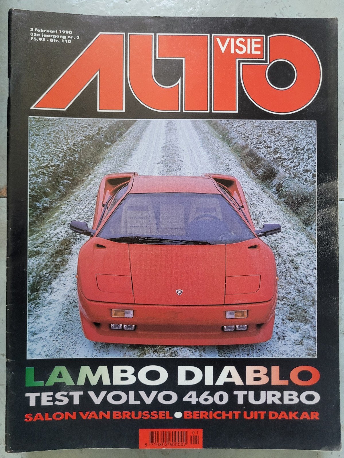 Autovisie nr 3 van 1990, Verzenden, Gelezen, Algemeen