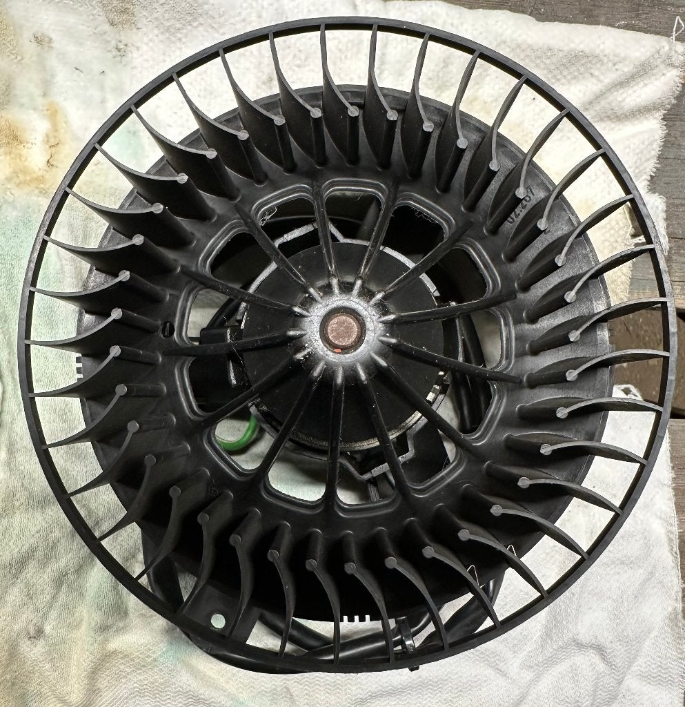 voor een W201 MB, originele kachelventilateur/blower, Ophalen of Verzenden, Gebruikt, Mercedes-Benz