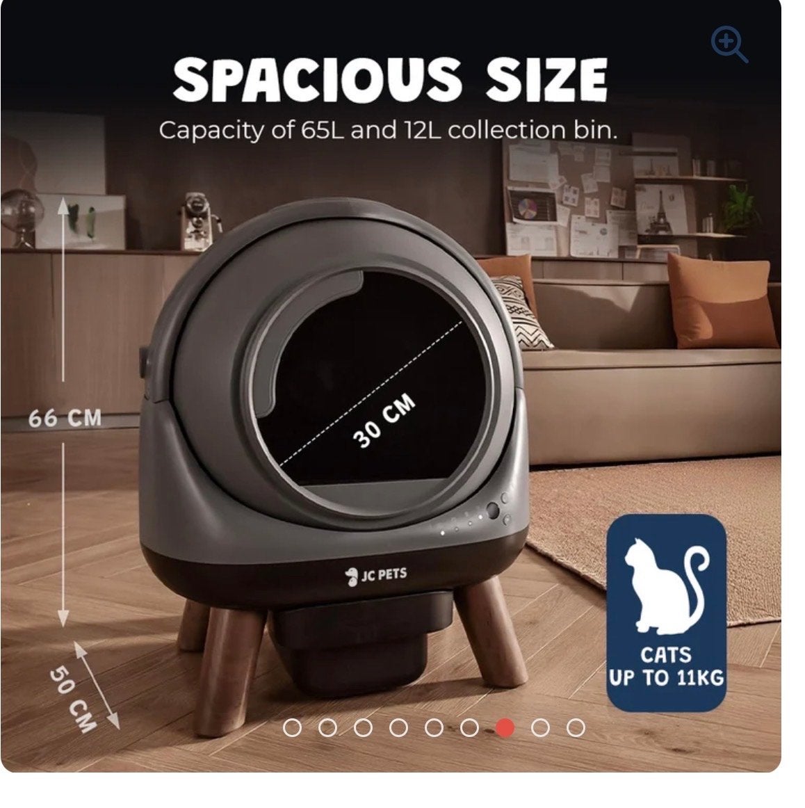 JC Pets Automatische kattenbak, Dieren en Toebehoren, Ophalen