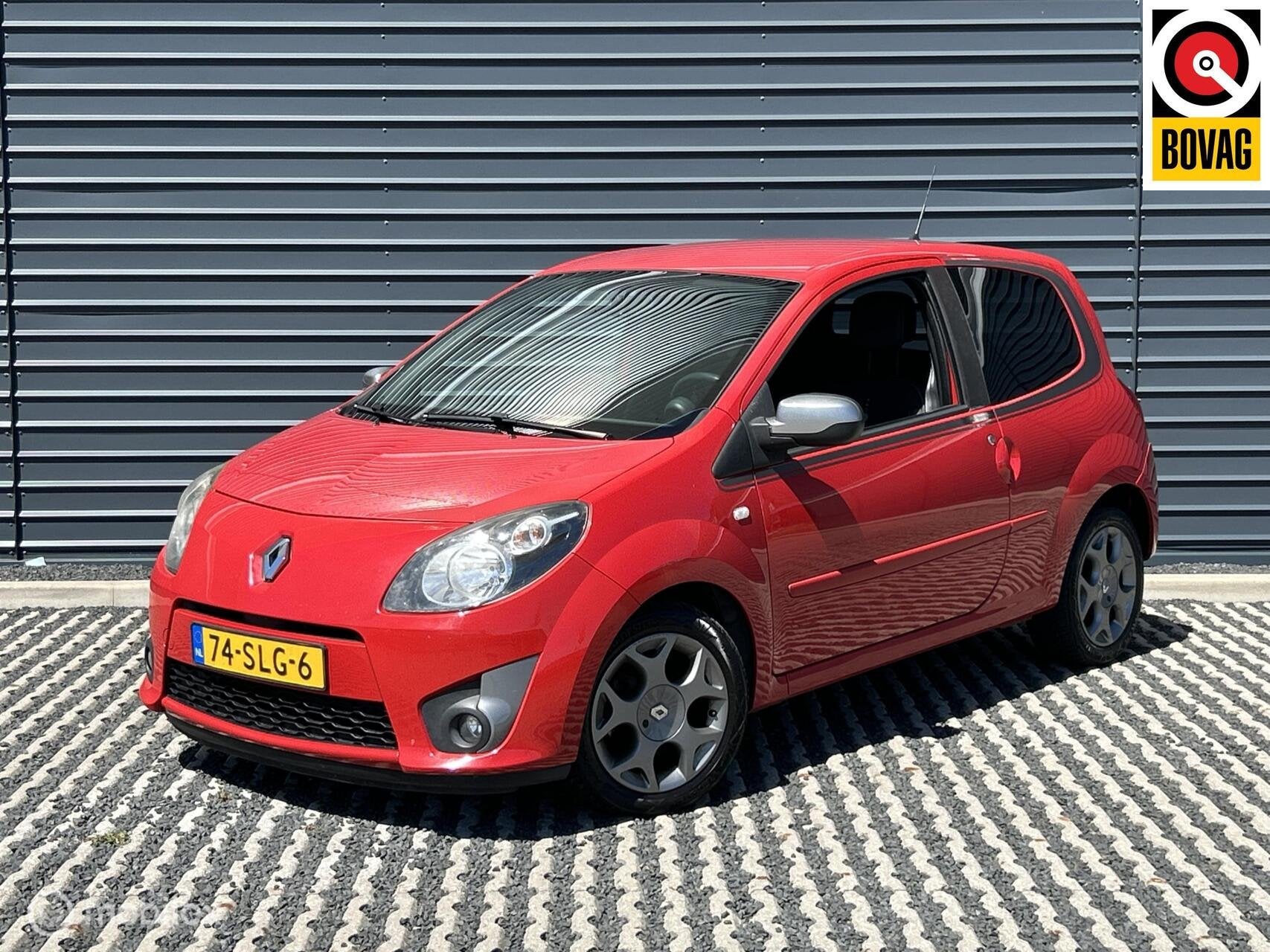Renault Twingo 1.2-16V Night & Day, Auto's, Gebruikt, Zwart, 4 cilinders, Startonderbreker