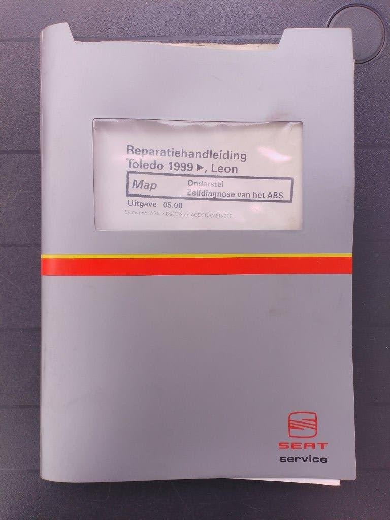 Seat Leon Onderstel diagnose ABS EDS dealer werkplaatsboek, Ophalen of Verzenden, Gelezen, Volkswagen