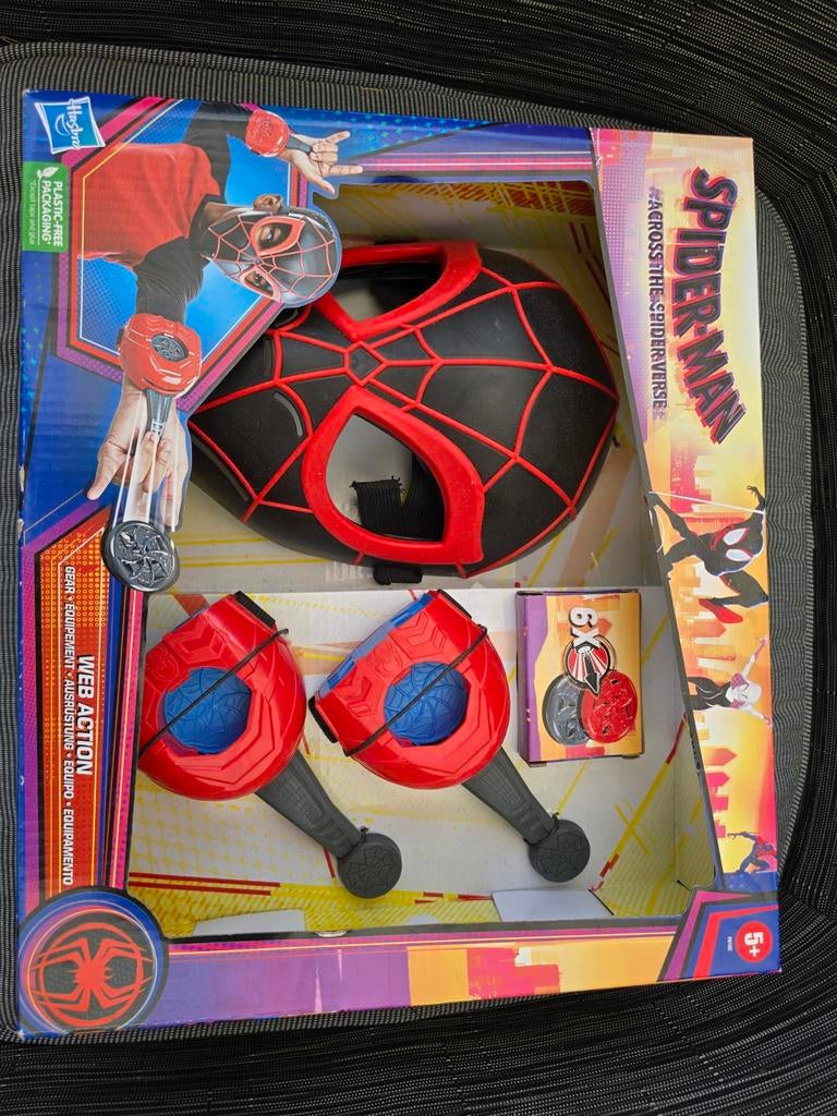 Spider-Man Across the Spider-Verse Web Action Speelset, Ophalen of Verzenden, Nieuw, Jongen of Meisje