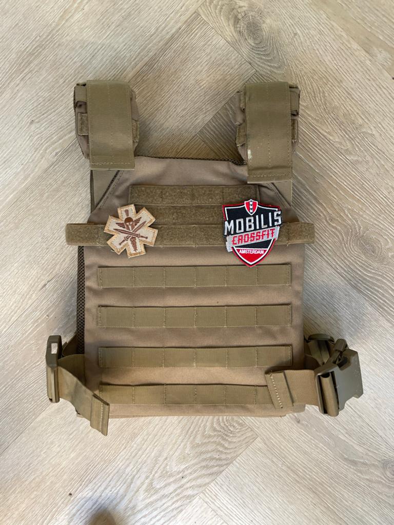 Weightvest: Condor Sentry Plate Carrier met platen, Ophalen of Verzenden, Zo goed als nieuw, Armen, Overige typen