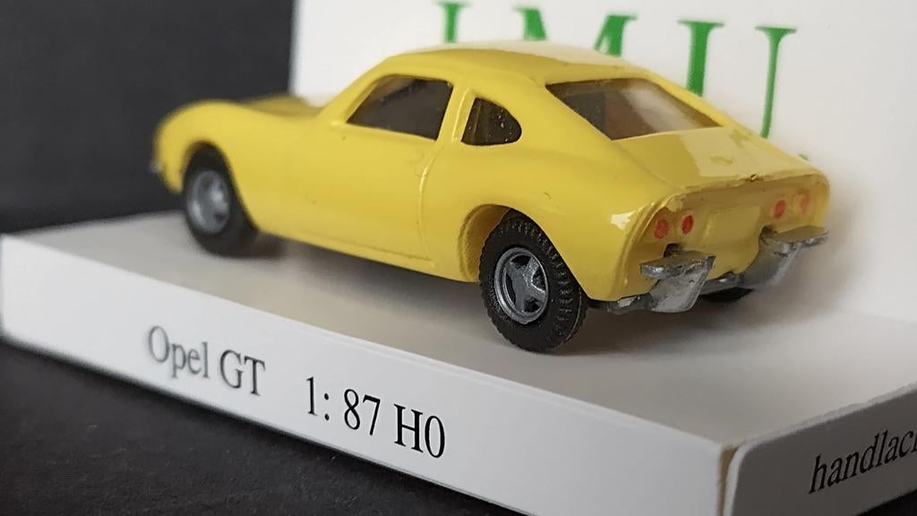 Opel GT 1:87 H0 Imu Pol, Hobby en Vrije tijd, Modelauto's | 1:87, Overige merken, Auto, Verzenden, .