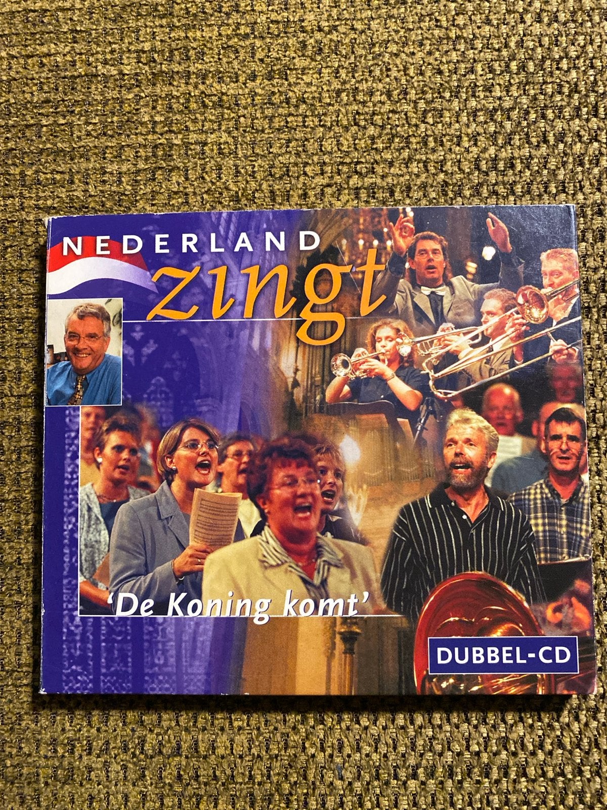 Nederland Zingt - 'De Koning komt - 2 cd-bix, Cd's en Dvd's, Geestelijke liederen, Ophalen of Verzenden, Zo goed als nieuw, Inclusief boekje