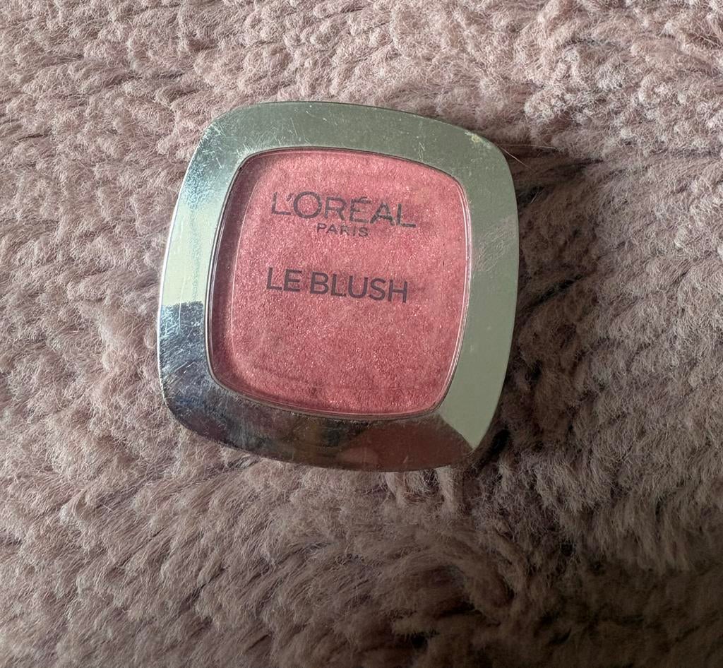 L'Oréal Le Blush - Roze blush met kwastje, Wangen, Ophalen of Verzenden, Zo goed als nieuw, Make-up