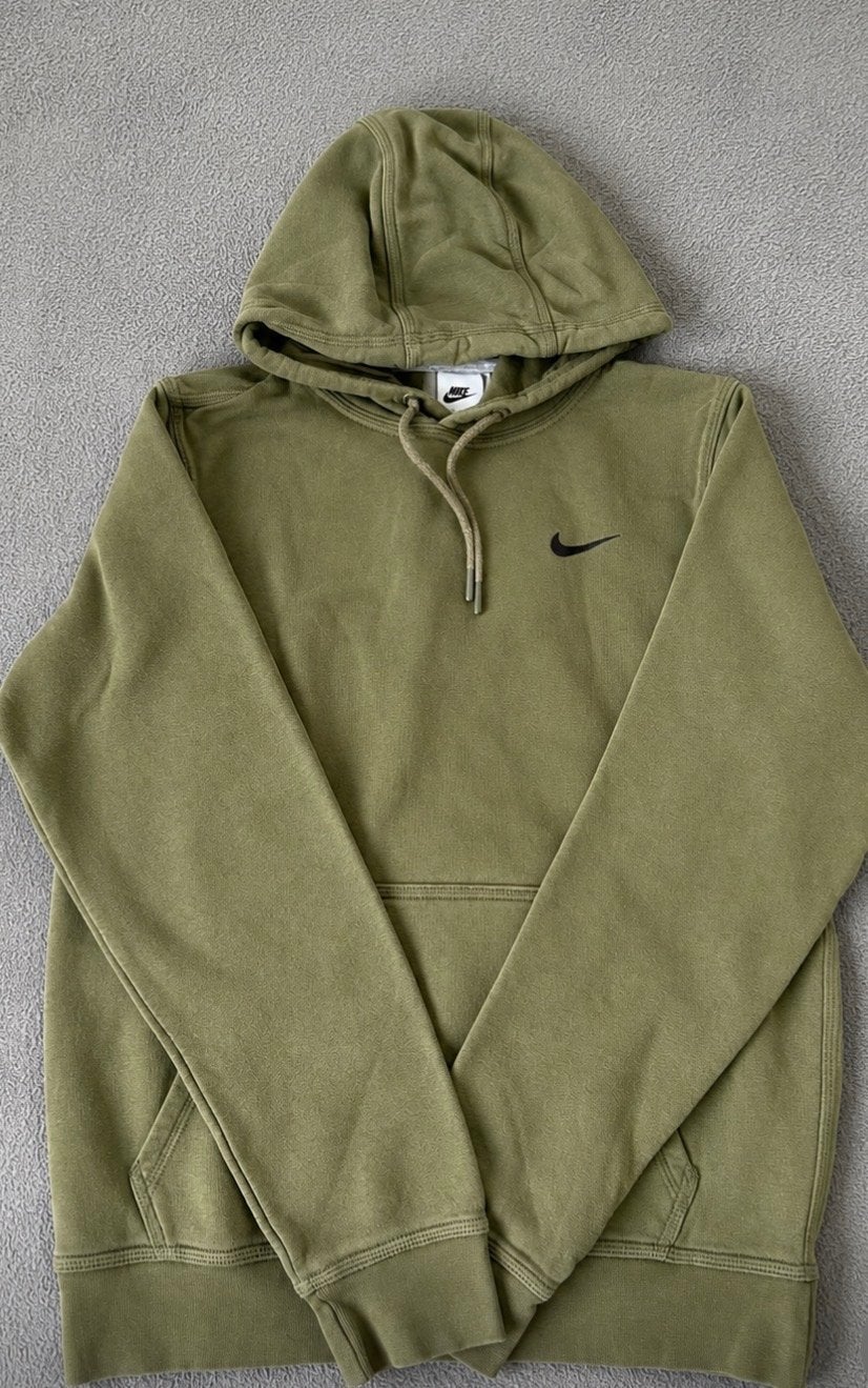 Nike Hoodie en Joggingbroek Set - Olijfgroen, Ophalen, Overige kleuren, Wandelen of Outdoor, Zo goed als nieuw