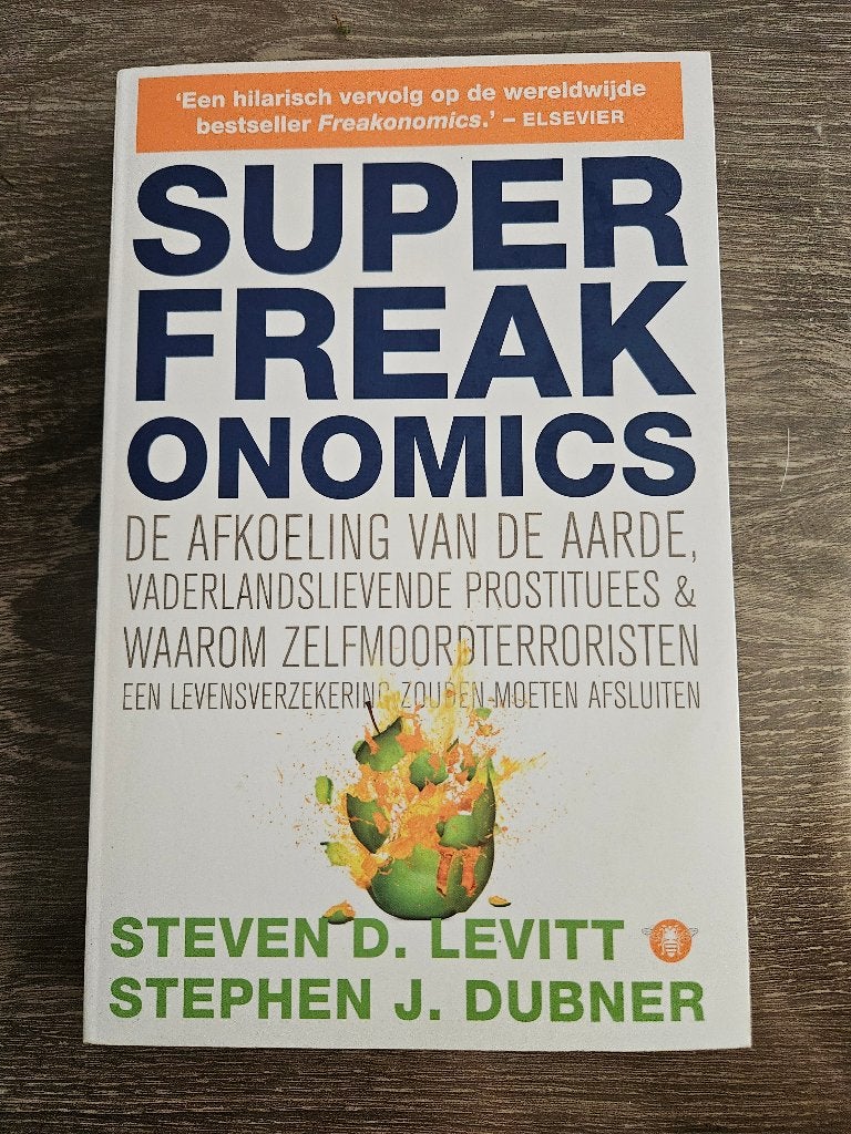 SuperFreakonomics (Steven D. Levitt), Ophalen of Verzenden, Gelezen