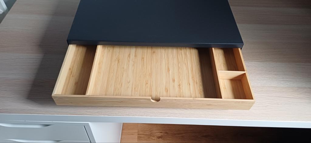 Desk organiser, Ophalen